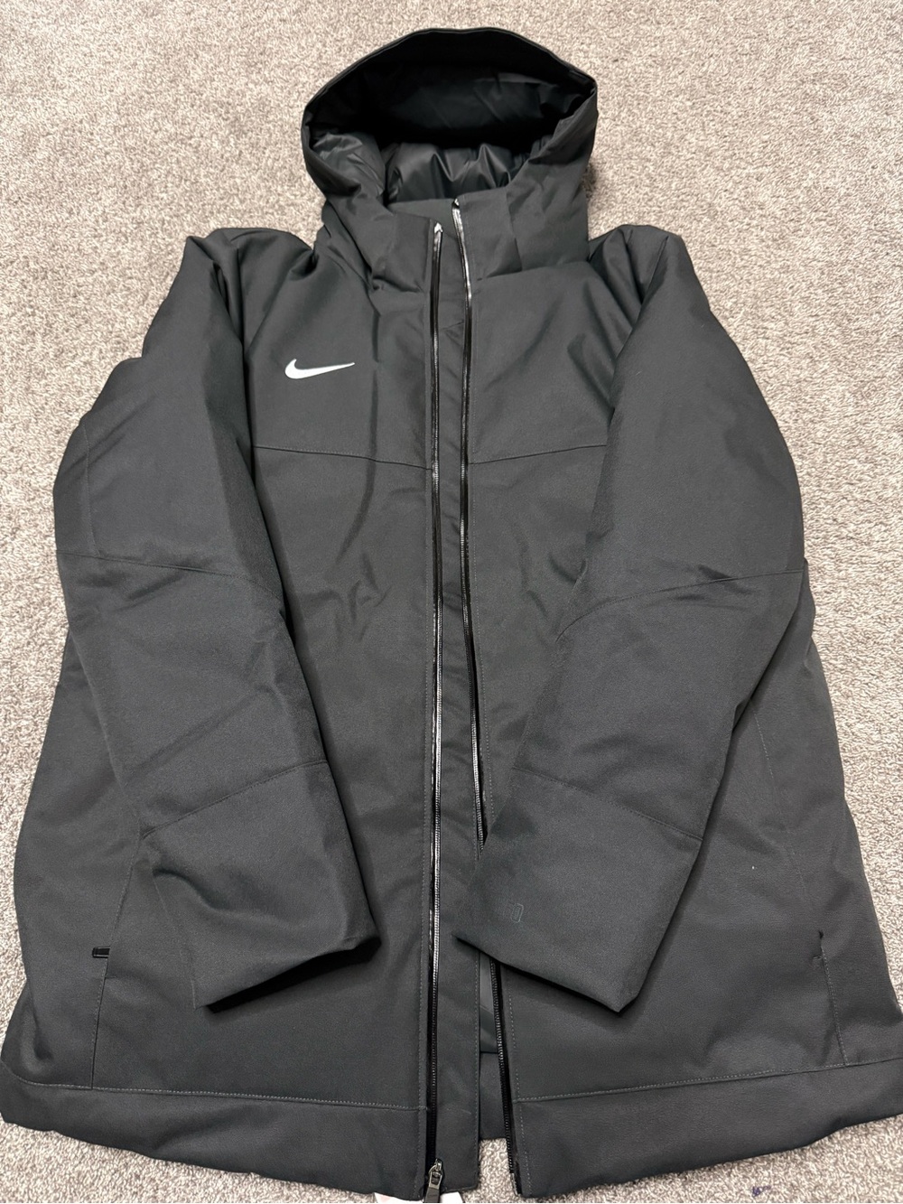 Anthracite Nike Team Duck Down 550 Fill Parka DJ6526-060